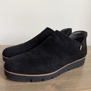 Dr. Scholls Womens 10M Black Whoa Ankle Booties Comfort Shoes